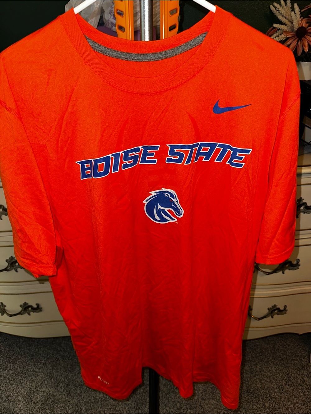 Boise State Nike Orange Performance T-Shirt Men’s XL